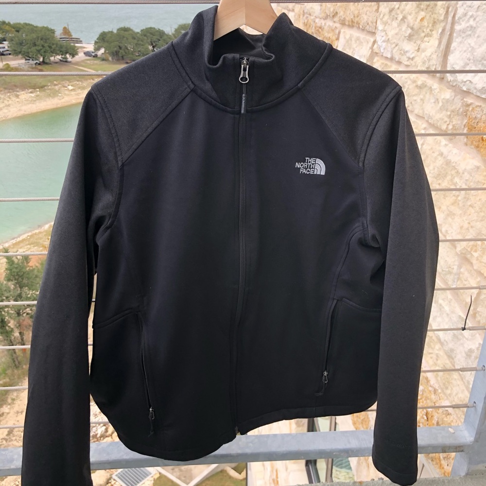 North face Black Jacket sz XL